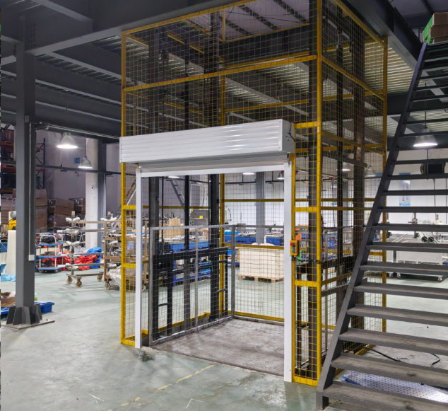 莲花食品厂物料提升